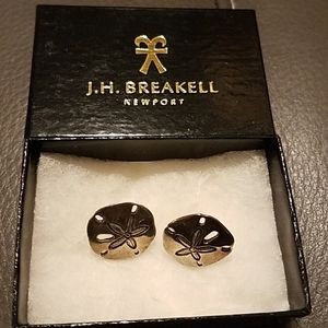 Sand Dollar earrings silver